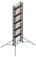 Scaffold Tower UTS 2.5m x Single Width x 10.7m High