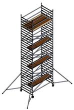 Scaffold Tower UTS 2.5m x Double Width X 7.2m High